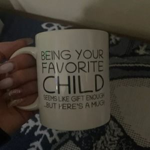 Being Your Favorite Child Unique coffee or tea mug